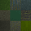 BoogieWoogie shades of green tapijttegel mix sq_tapijttegeldiscount breda