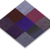 BoogieWoogie purple tapijttegel mix_tapijttegeldiscount
