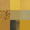 BoogieWoogie yellow tapijttegel mix sq_tapijttegeldiscount